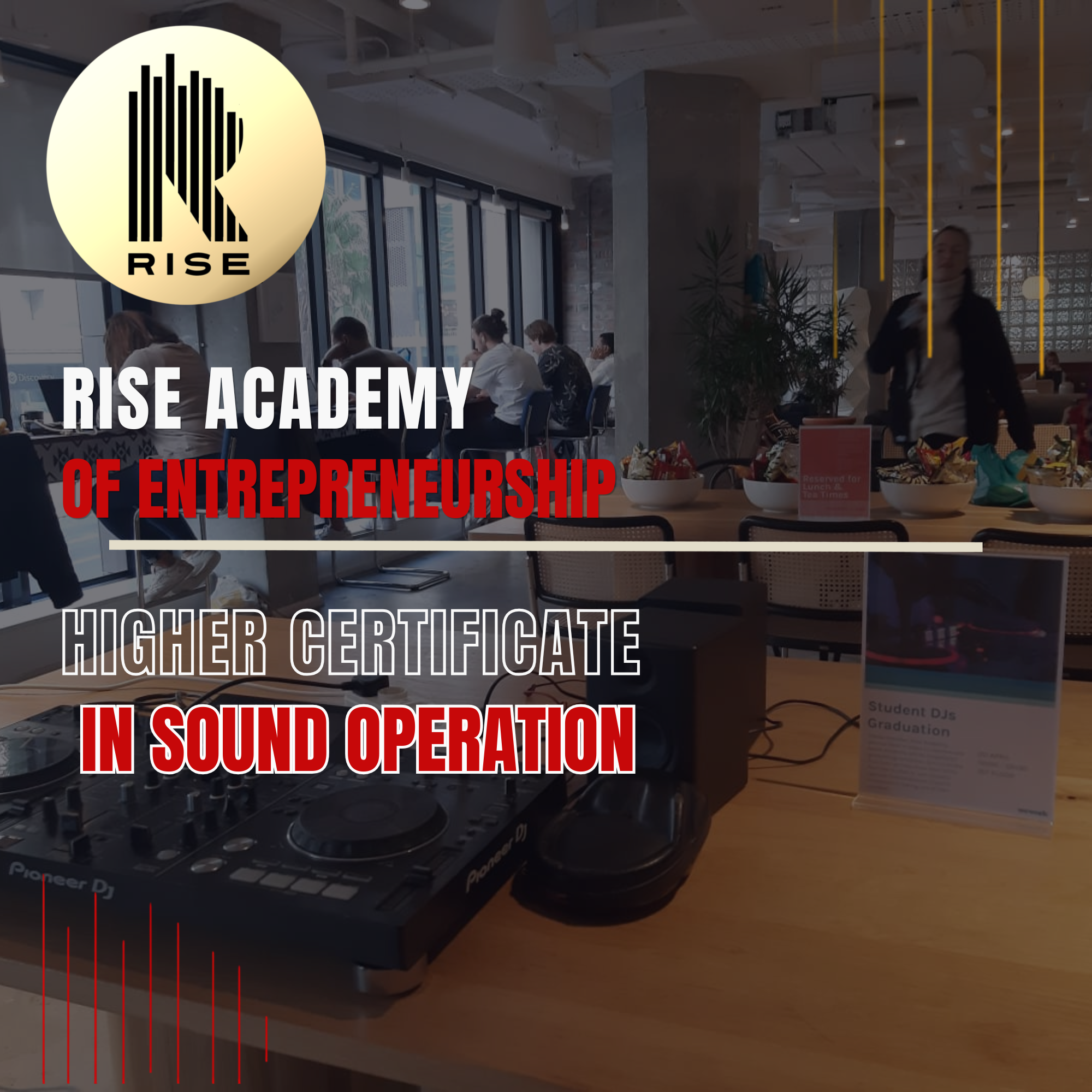 RISE Academy Higher Certificate in Sound Operation course